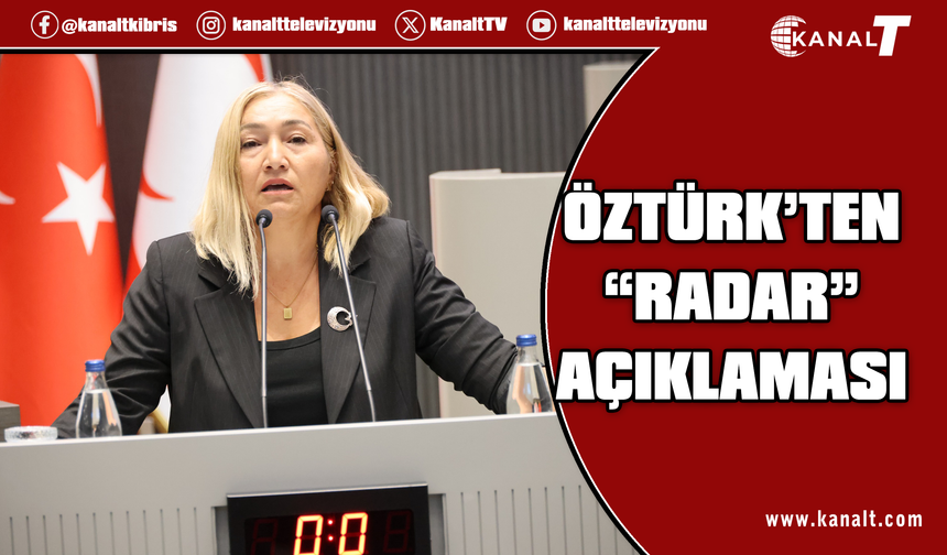 UBP Milletvekili Öztürk: Açıklamamız malumun ilanıdır