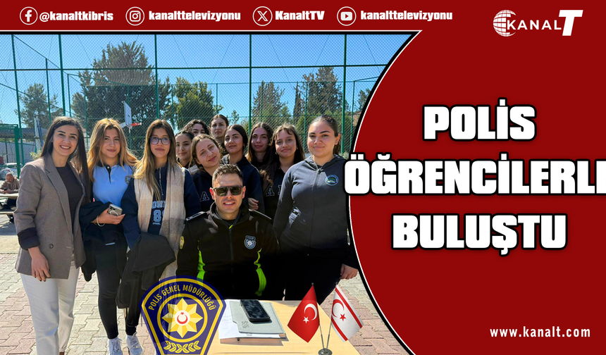 İskele ve Lefkoşa Liselerinde Polis Mesleği Tanıtıldı