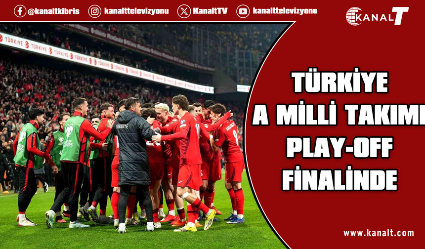 Türkiye A Milli Futbol Takımı, Dünya Kupası play-off finaline yükseldi