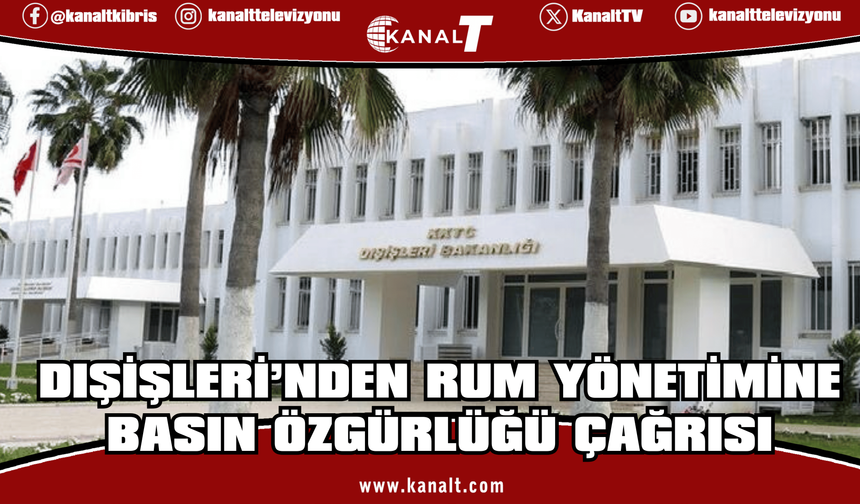 Dışişleri Bakanlığıı, Ali Ruhluel’e yönelik muameleyi ayrımcılık olarak niteledi
