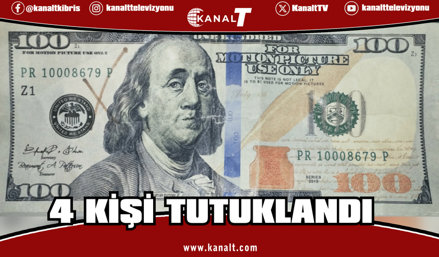 Girne’de Sahte Dolar Operasyonu