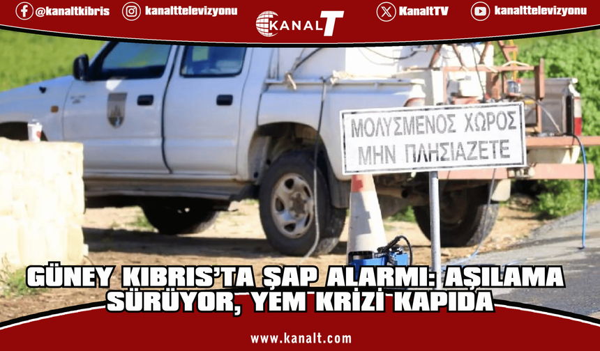 Güney Kıbrıs şap hastalığıyla ilgili ktirik eşikte