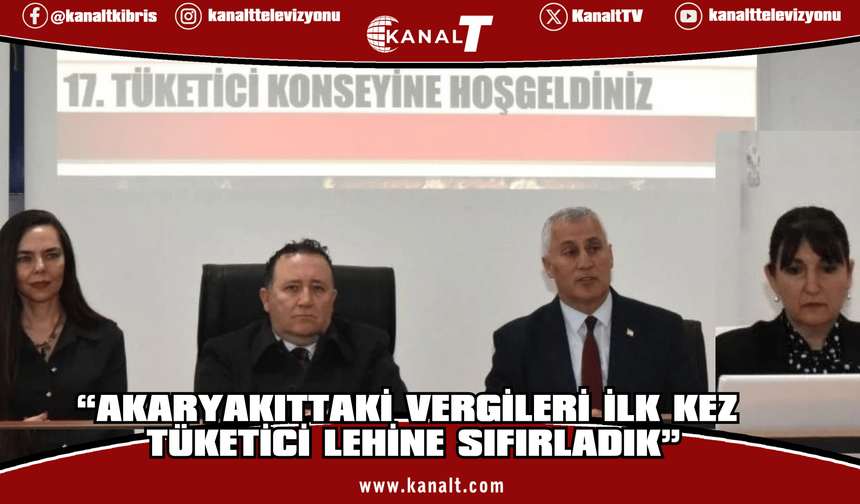 Olgun Amcaoğlu: Akaryakıttaki vergileri ilk kez tüketici lehine sıfırladık