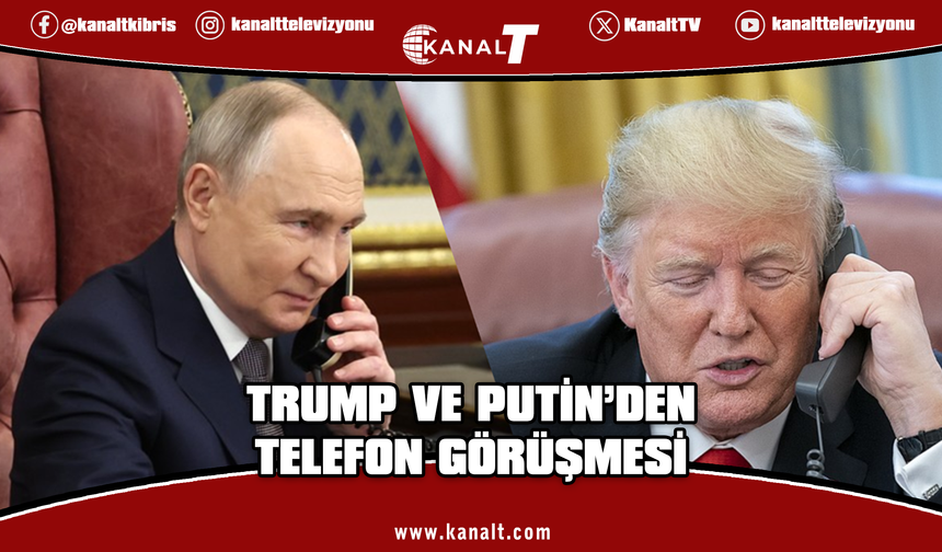 Trump ile Putin arasında telefon görüşmesi
