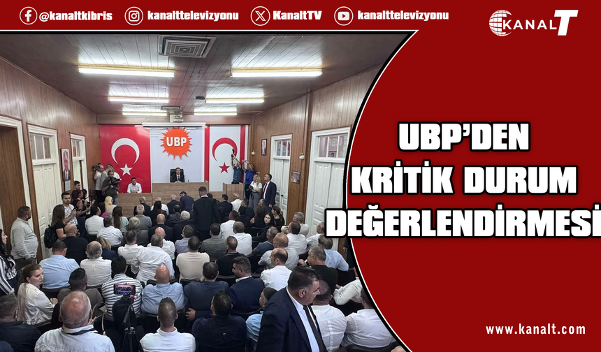UBP’de kritik zirve: Başbakan Üstel liderliğinde toplantı!