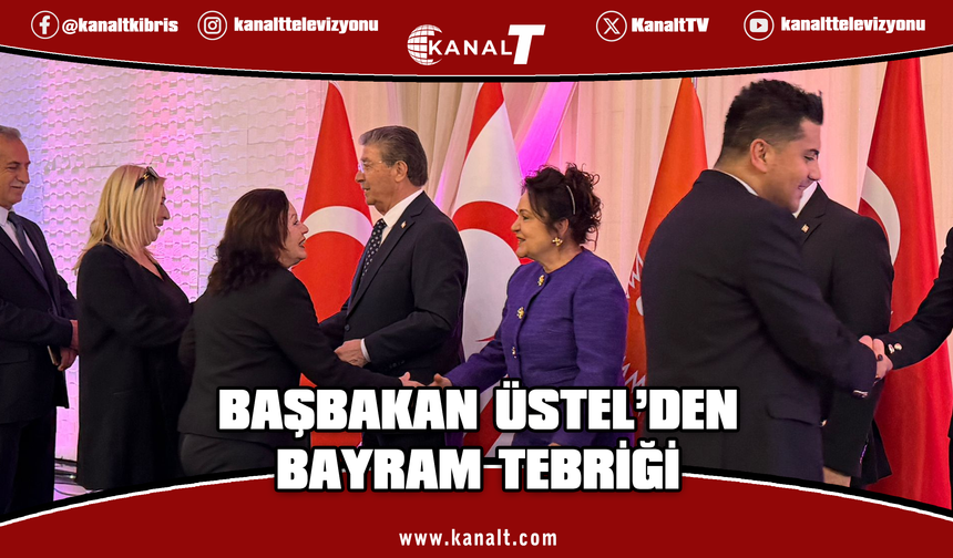 Başbakan Üstel, bayram tebriği kabul etti