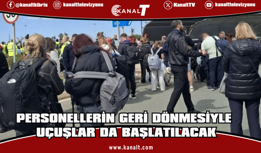 Baf Havalimanı yeniden açıldı