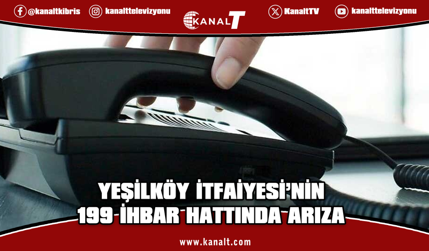 Yeşilköy İtfaiyesi 199 ihbar hattı devre dışı kaldı: Geçici hatlar açıklandı