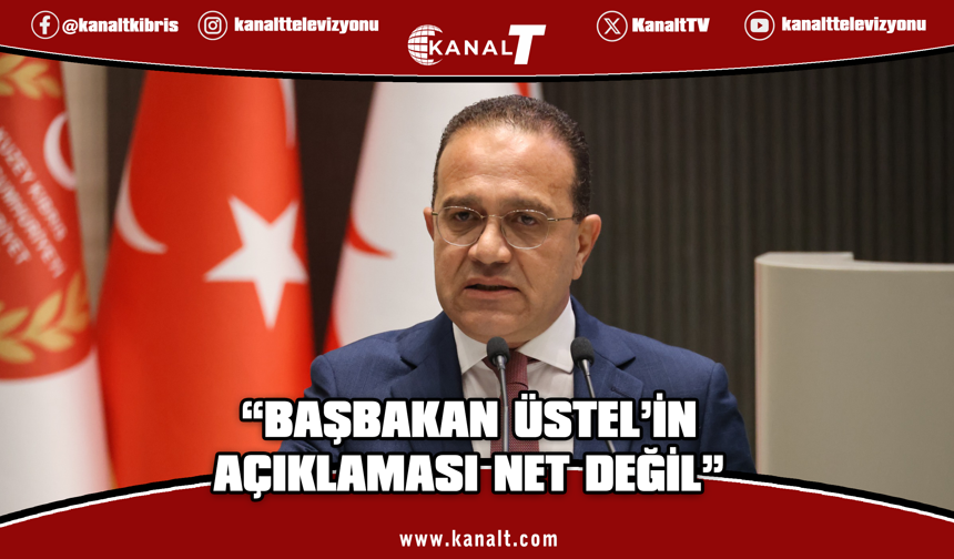 Erkut Şahali: Üstel’in sözleri yasanın geri çekildiği anlamına gelmiyor!