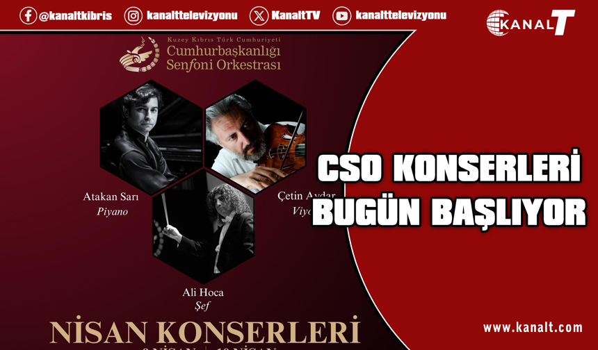 KKTC Cumhurbaşkanlığı Senfoni Orkestrası bugün ve yarın konser verecek