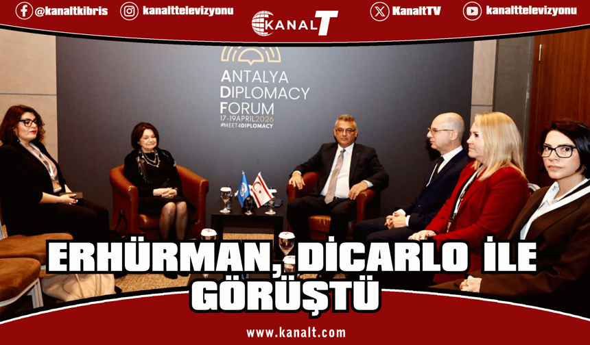 Cumhurbaşkanı Erhürman, Rosemary A. DiCarlo ile görüştü