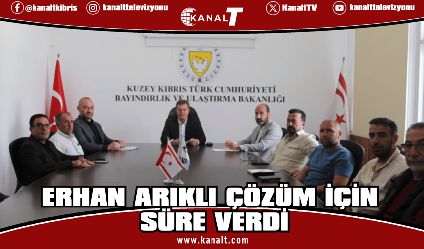 Taksicilerin sorunları masada