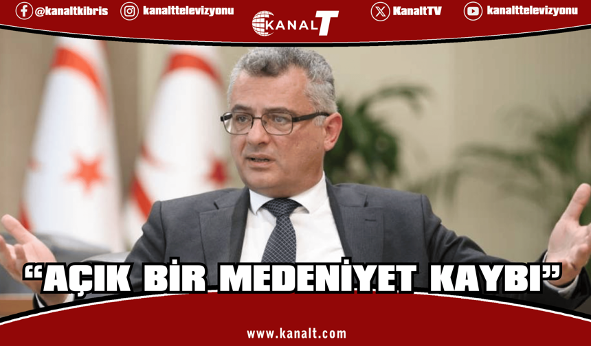 Erhürman’dan bayrak yakma olayına sert tepki