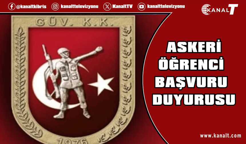 GKK’dan askeri öğrenci başvuru duyurusu