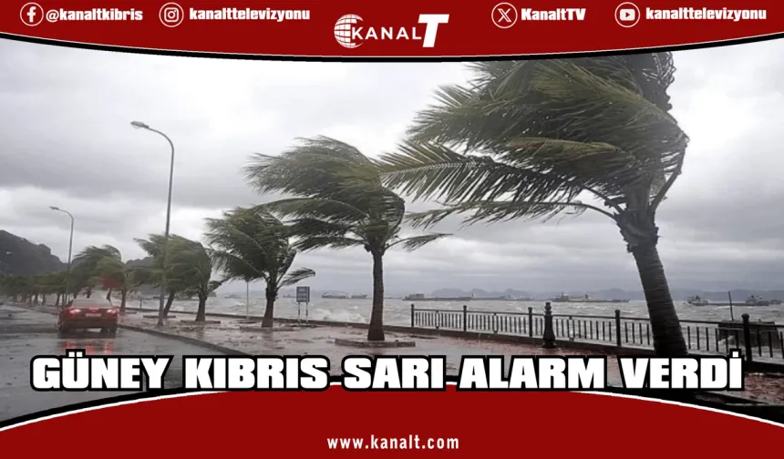 Rum Meteoroloji Dairesi sarı alarm verdi: Yağmur ve fırtına etkili olacak