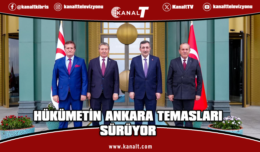 Hükümetin Ankara temasları sürüyor: Üstel, Ataoğlu ve Arıklı Cevdet Yılmaz ile bir araya geldi