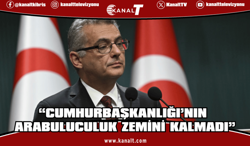 Erhürman: Cumhurbaşkanlığı’nın arabuluculuk zemini kalmadı