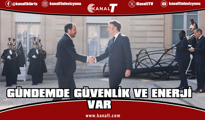 Macron Güney Kıbrıs’a gidiyor
