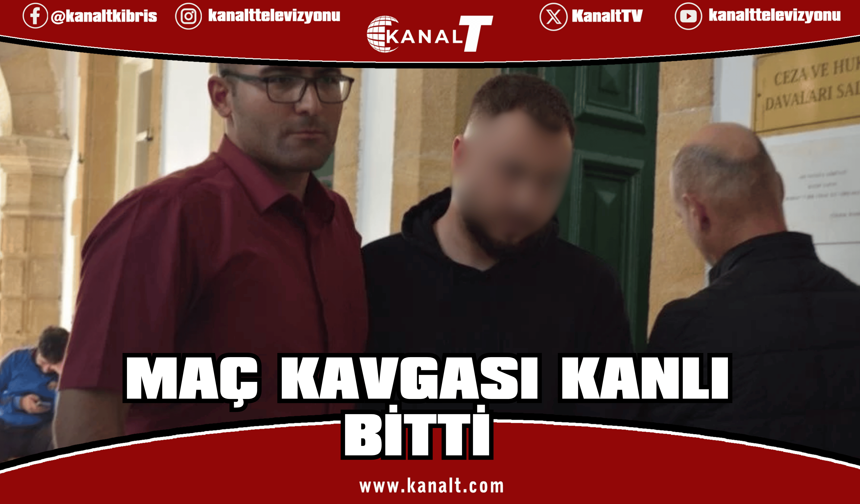 Lefkoşa'da Galatasaray-Fenerbahçe maçının ardından bıçaklı kavga