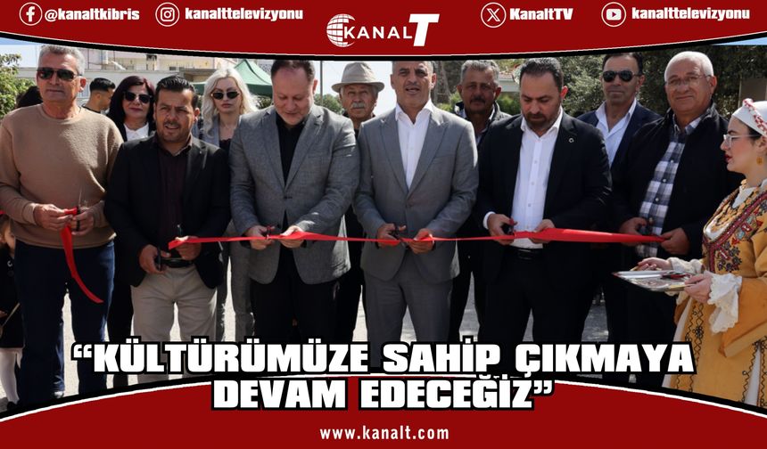 Öztürkler: Kültürümüze sahip çıkmaya devam edeceğiz