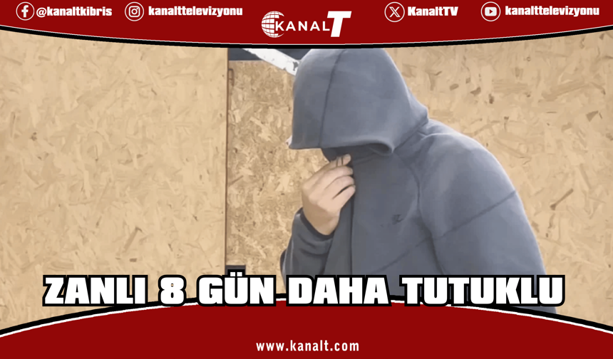 3 gramla yakalanan zanlı 8 gün daha tutuklu