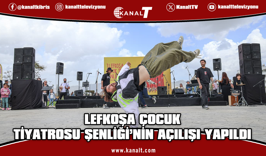 Lefkoşa Çocuk Tiyatrosu Şenliği'nin açılışı yapıldı