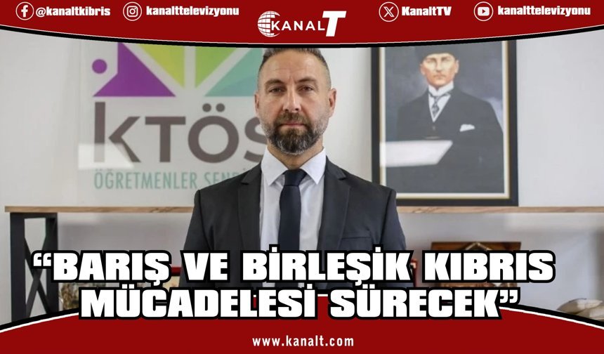 Burak Maviş: Yaşasın 1 Mayıs! Barış ve birleşik Kıbrıs mücadelesi sürecek