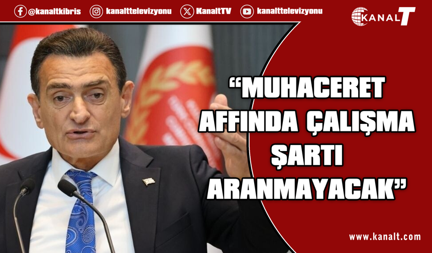 Oğuz: Suçlular muhaceret affından yararlanamayacak