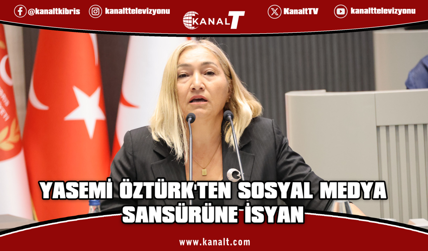 UBP Milletvekili Yasemi Öztürk'ün facebook hesabı kapatıldı