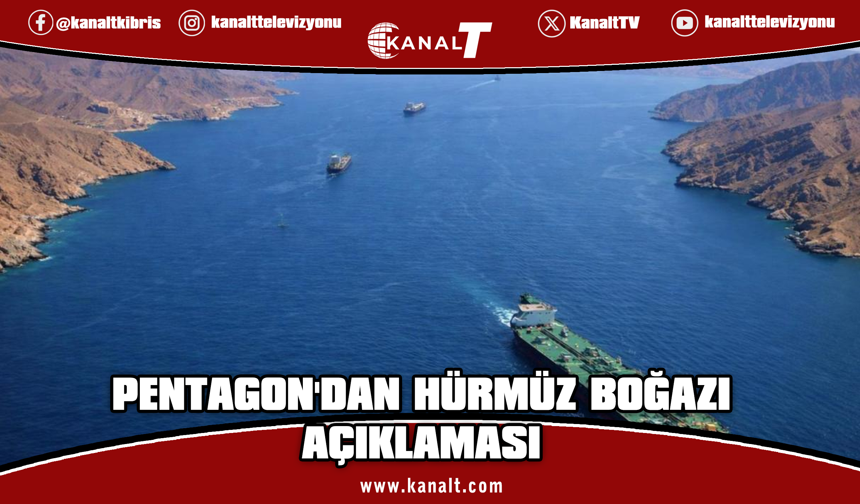 Pentagon, Hürmüz Boğazı'ndaki mayınların temizlenmesinin 6 ay sürebileceği iddiasını reddetti