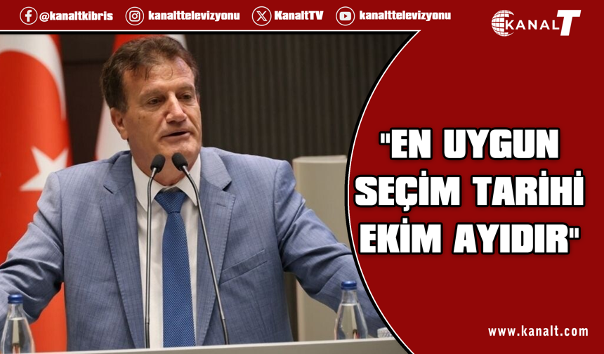 Arıklı: Seçim için en uygun tarih Ekim ayının ilk ya da en geç ikinci haftasıdır