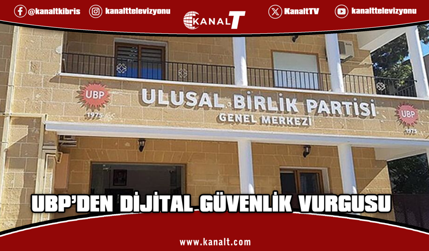 UBP: Basına yönelik siber saldırılar, demokrasiye ve ifade özgürlüğüne yönelik bir tehdit