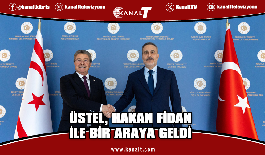 Başbakan Üstel, Hakan Fidan’la görüştü