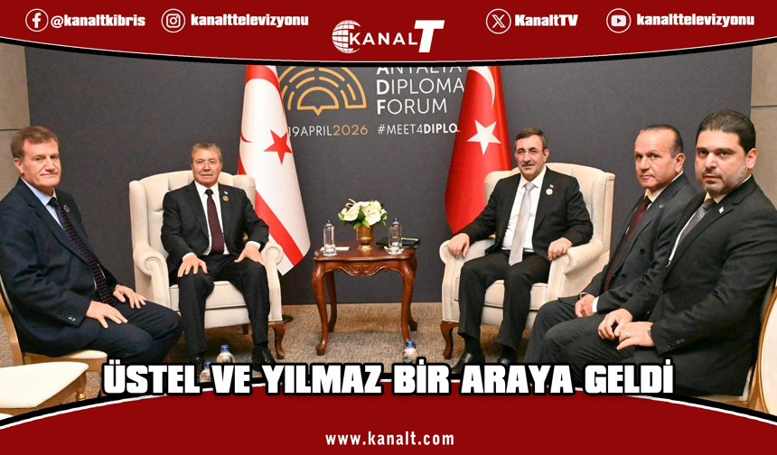 Başbakan Üstel, Cevdet Yılmaz ile bir araya geldi