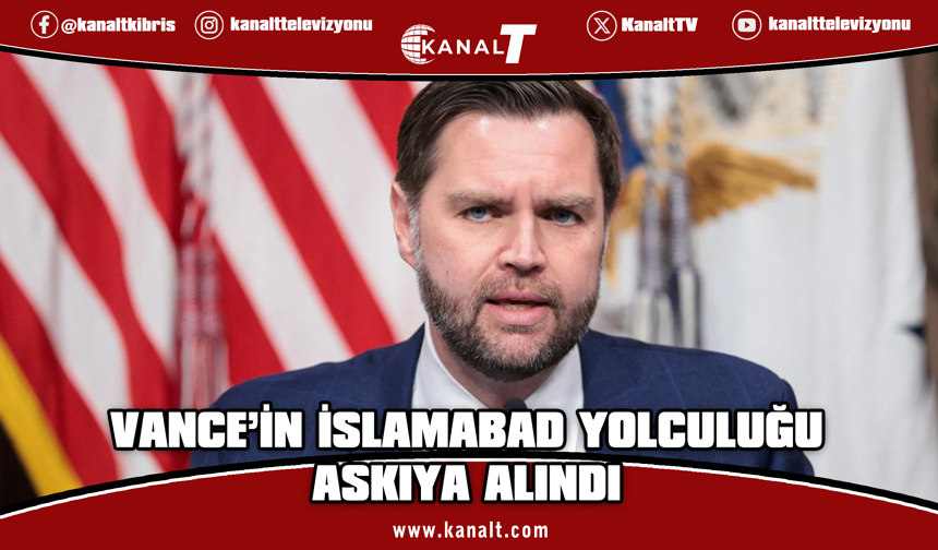 ABD-İran görüşmelerine katılması beklenen Vance'in halen Washington'da olduğu duyuruldu