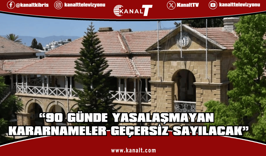 Anayasa Mahkemesi: Yasa gücündeki kararnameler 90 gün içinde Meclis’te yasallaşmazsa düşer