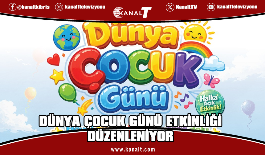 Cumhurbaşkanlığı halka açık '1 Haziran Dünya Çocuk Günü' etkinliği düzenliyor