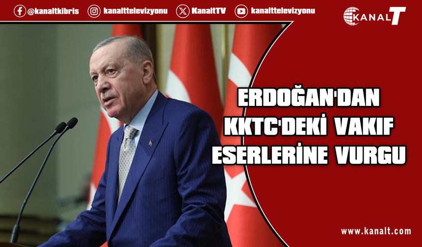 Erdoğan: Kuzey Kıbrıs ve diğer ülkelerde 11 eserin onarımı devam ediyor