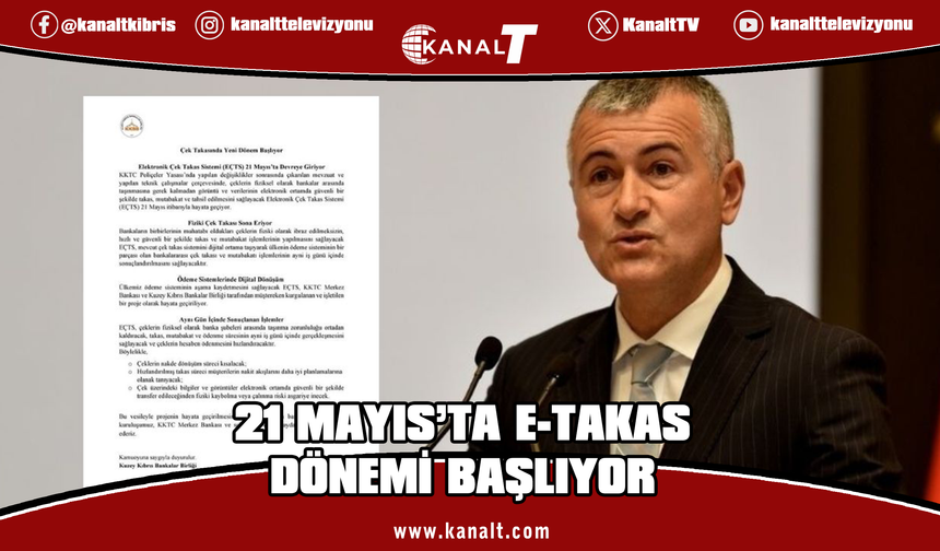 Çek Takasında Fiziki Devir Kapanıyor: 21 Mayıs’ta E-Takas Dönemi Başlıyor