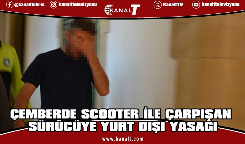 Elektrikli scooter sürücüsünü ağır yaralayan zanlıya teminat...
