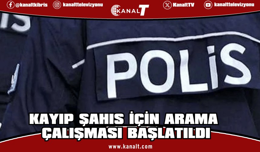 Güzelyurt’ta kayıp şahıs için arama çalışması başlatıldı