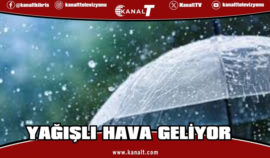 Yağışlı hava geliyor… Sıcaklık 4 derece kadar düşecek