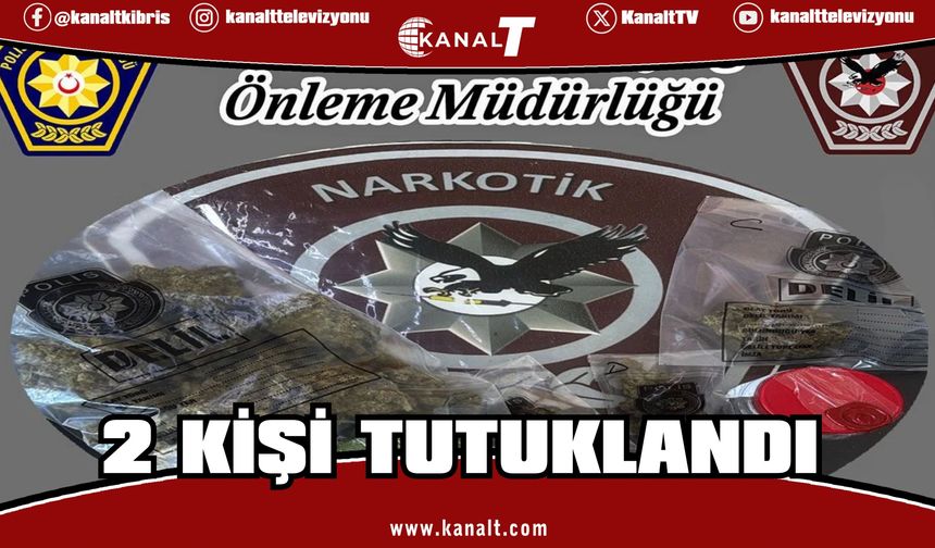 Girne’de 805 gram uyuşturucu ele geçirildi