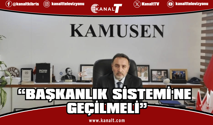 Metin Atan: Başkanlık Sistemi'ne geçilmeli