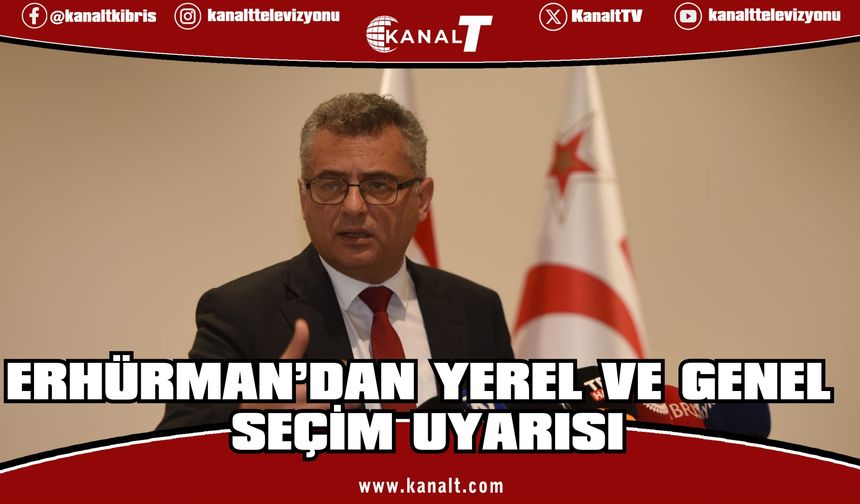 Cumhurbaşkanı Tufan Erhürman: Yerel ve genel seçimlerin aynı gün yapılması ciddi sıkıntılara gebedir