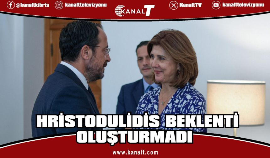 Hristodulidis Holguin’le görüşmesi konusunda açıklama yaptı
