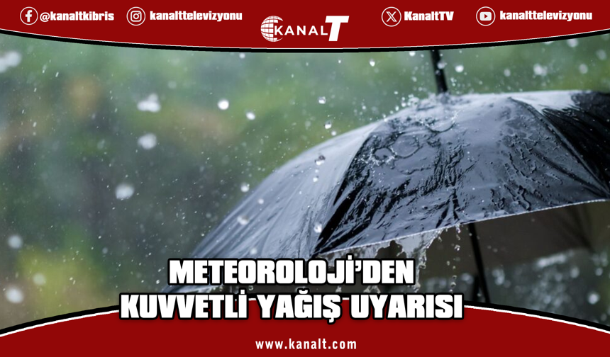 Meteoroloji’den yarın için etkili yağış uyarısı