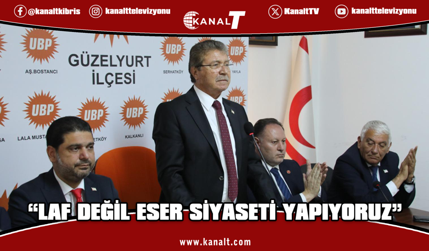 Üstel Lefke ve Güzelyurt’ta istişare toplantıları gerçekleştirdi, kurum ziyaretlerinde bulundu