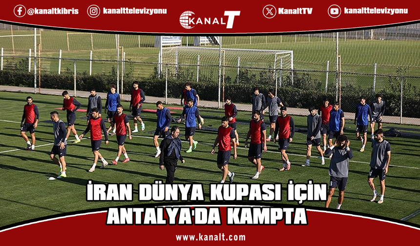İran Milli Futbol Takımı'nın Antalya kampı sürüyor