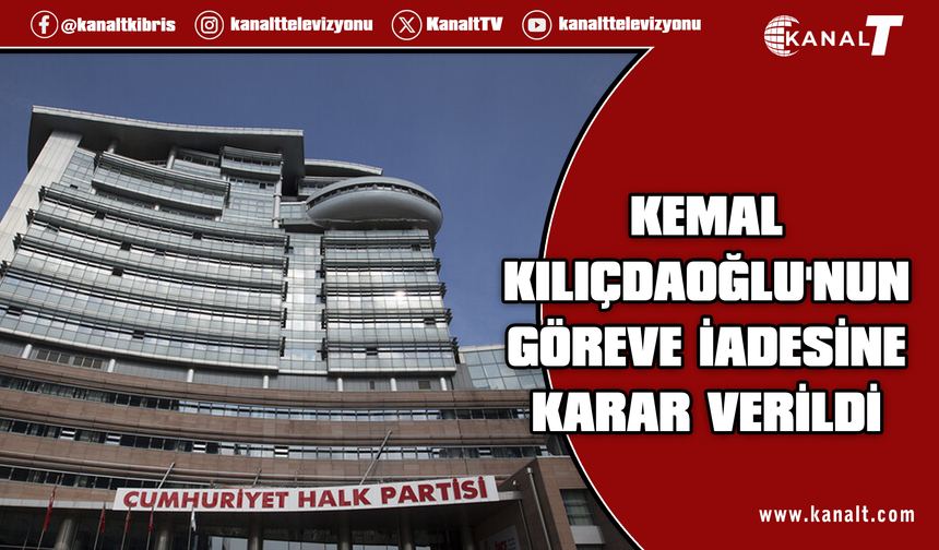 Kurultay davasında Kılıçdaroğlu yönetiminin CHP yönetimini devralmasına karar verildi